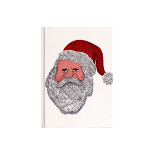 Karl Marx ile Yeni Bir Yıl Kanvas Defter Ürün Görseli
