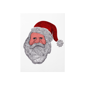 Karl Marx ile Yeni Bir Yıl Poster Ürün Görseli