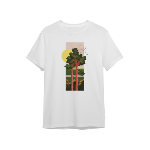 Trees Oversize Tshirt Ürün Görseli