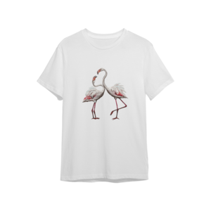 Flamingo çifti Oversize Tshirt Ürün Görseli