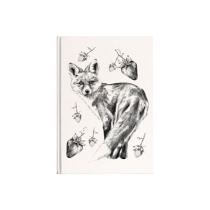 Tilki Kanvas Defter Ürün Görseli