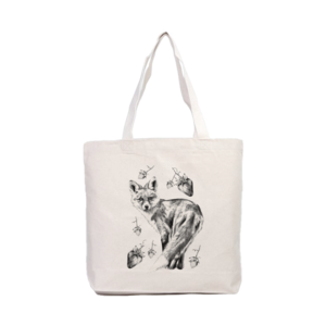 Tilki Kanvas Çanta Ürün Görseli