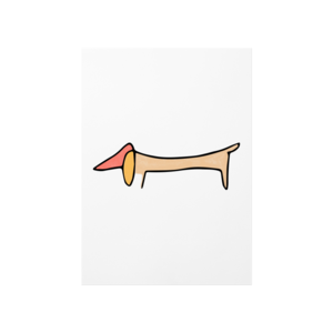 Picasso Dog Poster Ürün Görseli