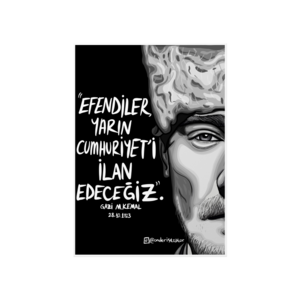 Cumhuriyet Poster Ürün Görseli