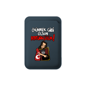 Atatürkçüyüm MagSafe Cüzdan Ürün Görseli