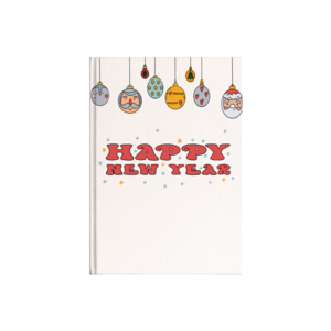 New year 1 Kanvas Defter Ürün Görseli