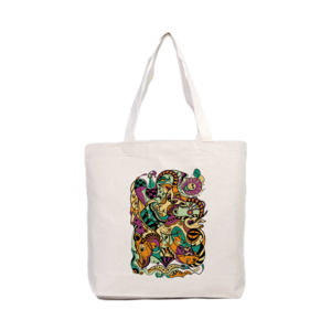 Kozmik Labirent (Cosmic Labyrinth) Kanvas Çanta Ürün Görseli