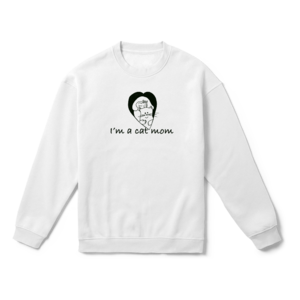 Kedi annesi Oversize Sweatshirt Ürün Görseli