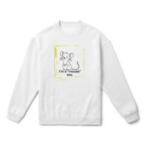 Asıl fare benim Oversize Sweatshirt Ürün Görseli