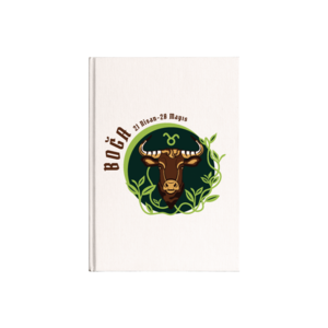 BOĞA BURCU Kanvas Defter Ürün Görseli