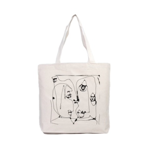 look me in the eye 2- Kanvas Çanta Ürün Görseli