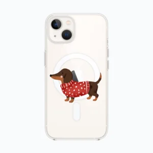Kazaklı Sevimli Dachshund (Sosis Köpek) iPhone MagSafe Kılıf Ürün Görseli