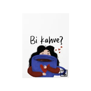 Bı kahve Poster Ürün Görseli
