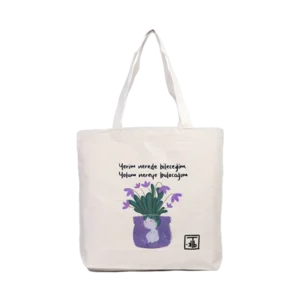 Yerim nereye bileceğim  Kanvas Çanta Ürün Görseli