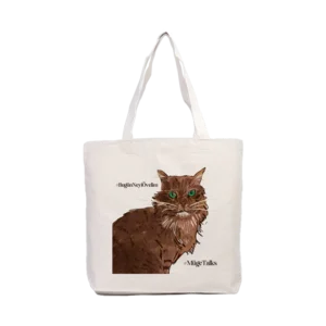 CatTalks01 Kanvas Çanta Ürün Görseli