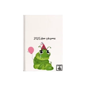 Mutlu yıllar 2 Kanvas Defter Ürün Görseli