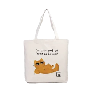 Az az, sık sık  Kanvas Çanta Ürün Görseli