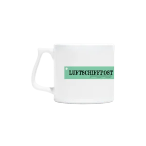 Luftschiffpost - Zeplin Postası Artisan Kupa Ürün Görseli