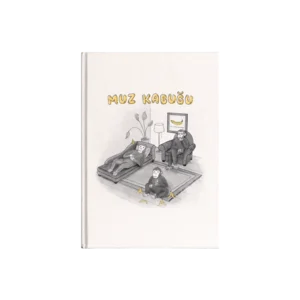 Muz Kabuğu Kanvas Defter Ürün Görseli