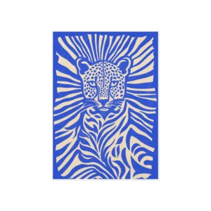 Blue Tiger Poster Ürün Görseli