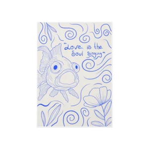 Love is the Soul Singing Poster Ürün Görseli