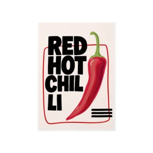 Red Hot Chilli / Red Poster Ürün Görseli