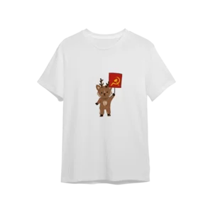 Komünist Geyik Oversize Tshirt  Ürün Görseli