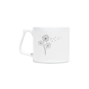 dandelion line art Artisan Kupa Ürün Görseli