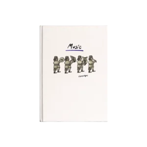 Music - Karatepe MÖ700 Kanvas Defter Ürün Görseli