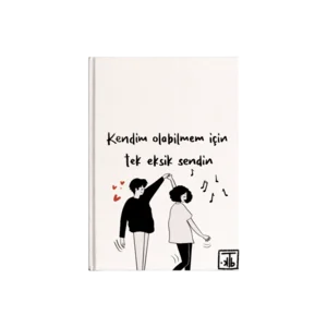 Sevgiliye 4 Kanvas Defter Ürün Görseli