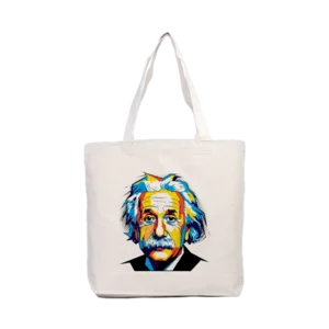 einstein retro Kanvas Çanta Ürün Görseli