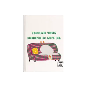 Yıkıldıysak Kanvas Defter Ürün Görseli