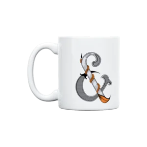 Gotik Ampersand Kupa Ürün Görseli