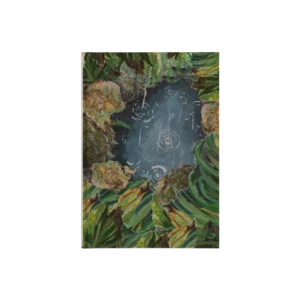 Yağmurlu Gün Kolajı Kanvas Defter Ürün Görseli