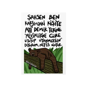 Ayı Poster Ürün Görseli