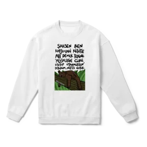 Ayı Oversize Sweatshirt Ürün Görseli