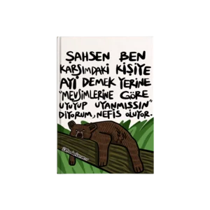 Ayı Kanvas Defter Ürün Görseli