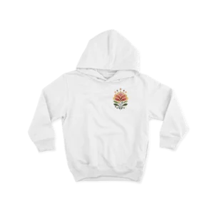 Soyut çiçek Çocuk Hoodie Ürün Görseli