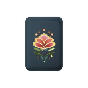 Soyut çiçek MagSafe Cüzdan Ürün Görseli