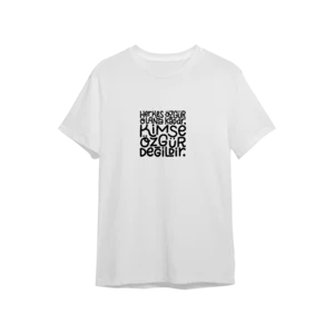 herkes özgür olana kadar Oversize Tshirt  Ürün Görseli