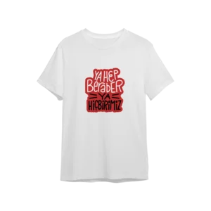 ya hep beraber Oversize Tshirt  Ürün Görseli