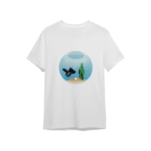 Teleskop Balığı Bobbie Oversize Tshirt  Ürün Görseli