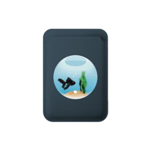 Teleskop Balığı Bobbie MagSafe Cüzdan Ürün Görseli