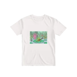 Bilimsel Olarak Doğru Tasvir Edilmiş Kermit Basic Tshirt Ürün Görseli