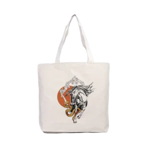 Yılan Kanvas Çanta Ürün Görseli