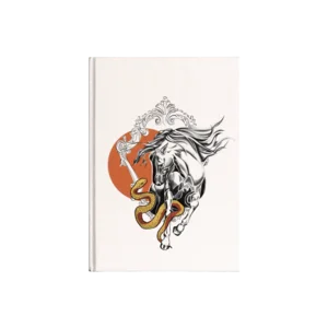 Yılan Kanvas Defter Ürün Görseli