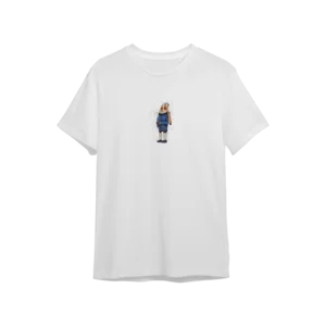 Beyaz Tavşanın Ta Kendisi Oversize Tshirt  Ürün Görseli