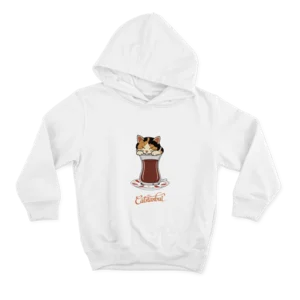 Catstanbul Çay İnce Belli Hoodie Ürün Görseli