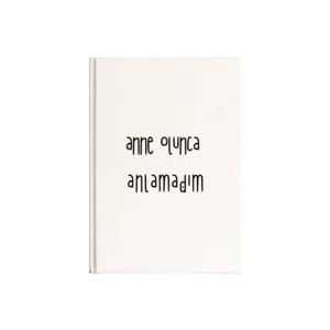 anlamadım Kanvas Defter Ürün Görseli