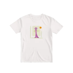 Mor Zürafa Basic Tshirt Ürün Görseli